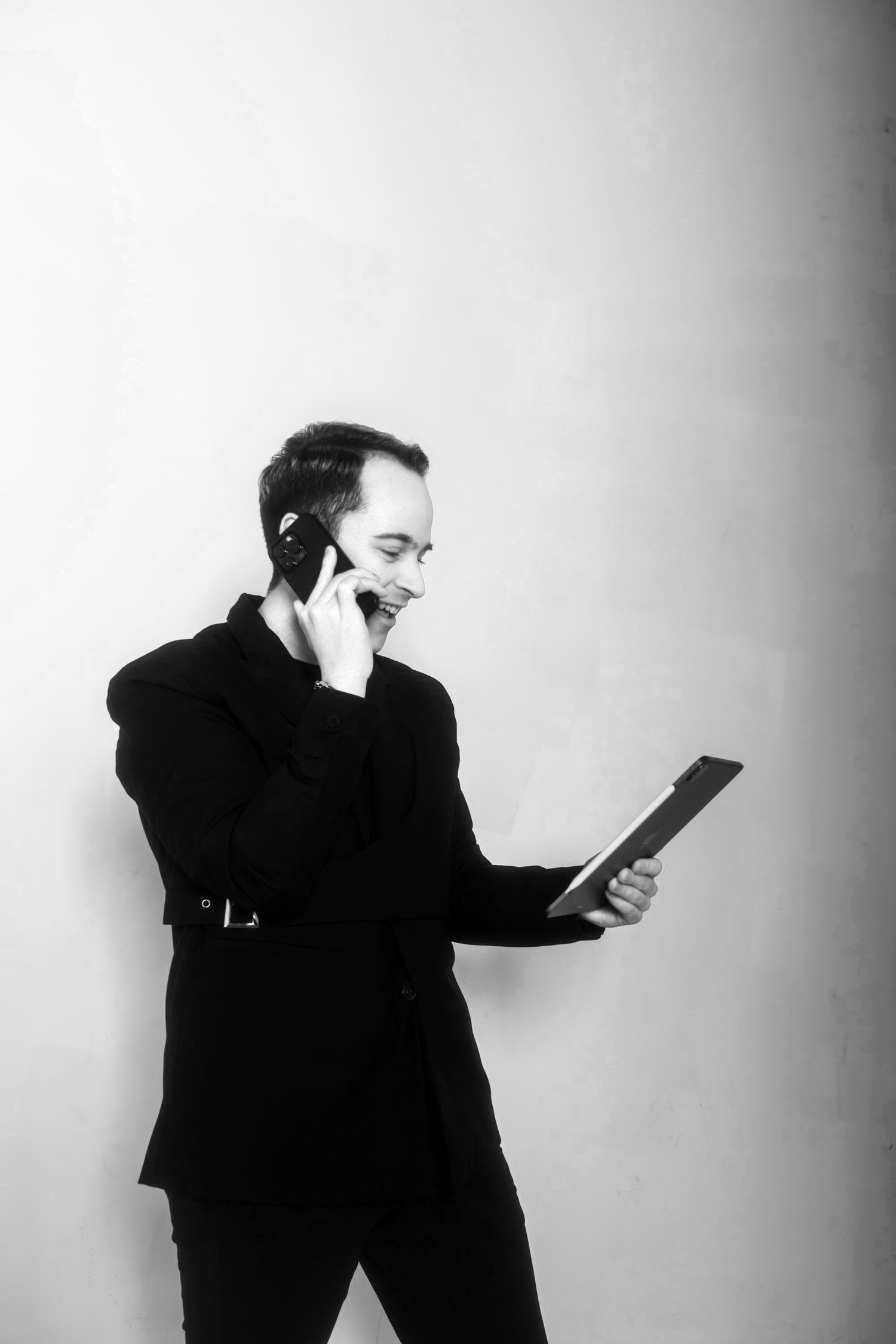 Summit Media founder Max on a strategy call